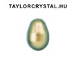 5821 crystal iridescent green pearl