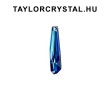 Swarovski 6017/G crystal bermuda blue