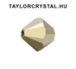 5328 crystal metallic light gold 2x